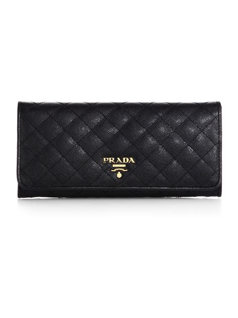 prada quilted nylon wallet|prada saffiano leather wallet.